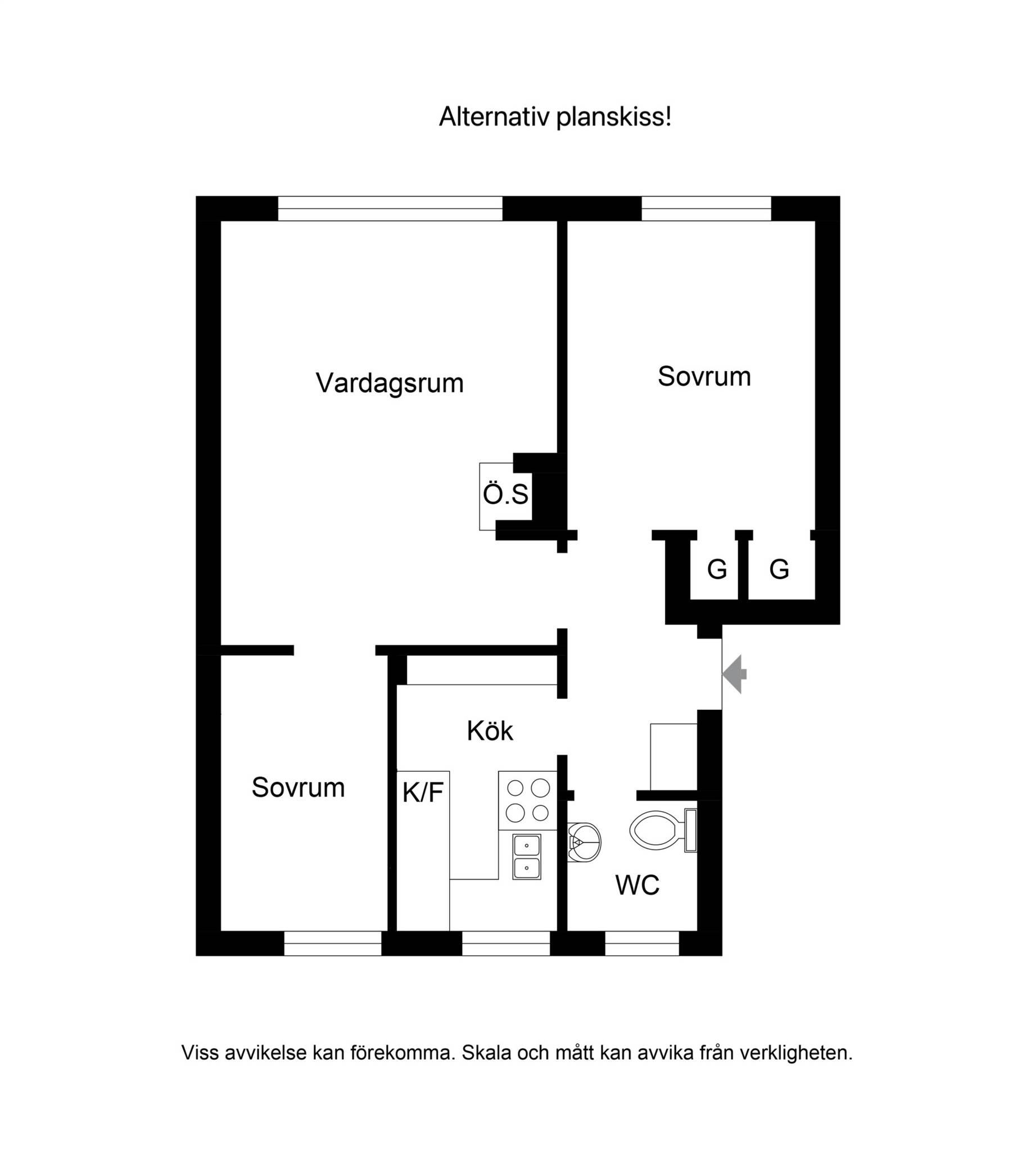 2 rum Lägenhet på Arkitektvägen 71 Abrahamsberg Stockholms kommun - bild 26
