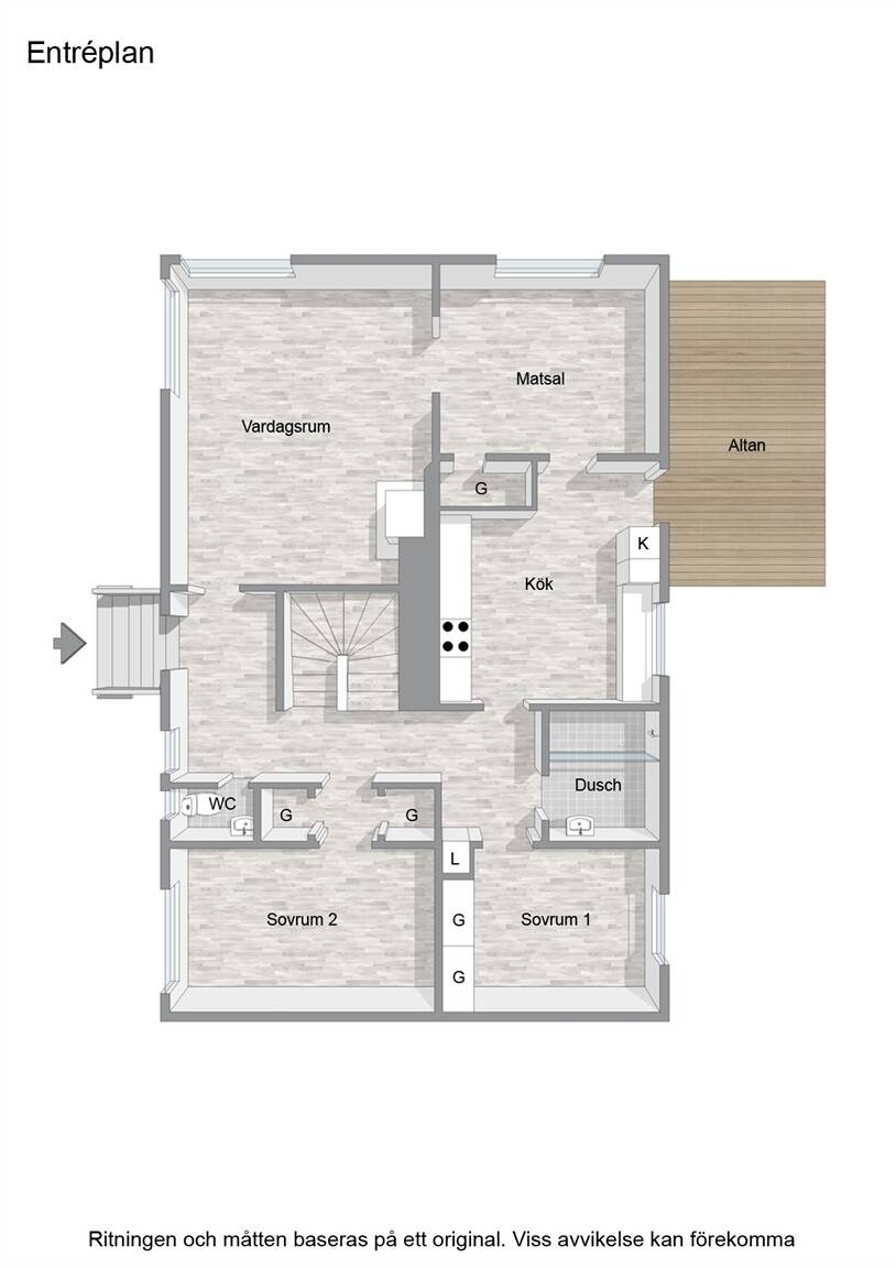 8 rum Villa på Järnvägsgatan 23 Centrala Torsby Torsby kommun - bild 6