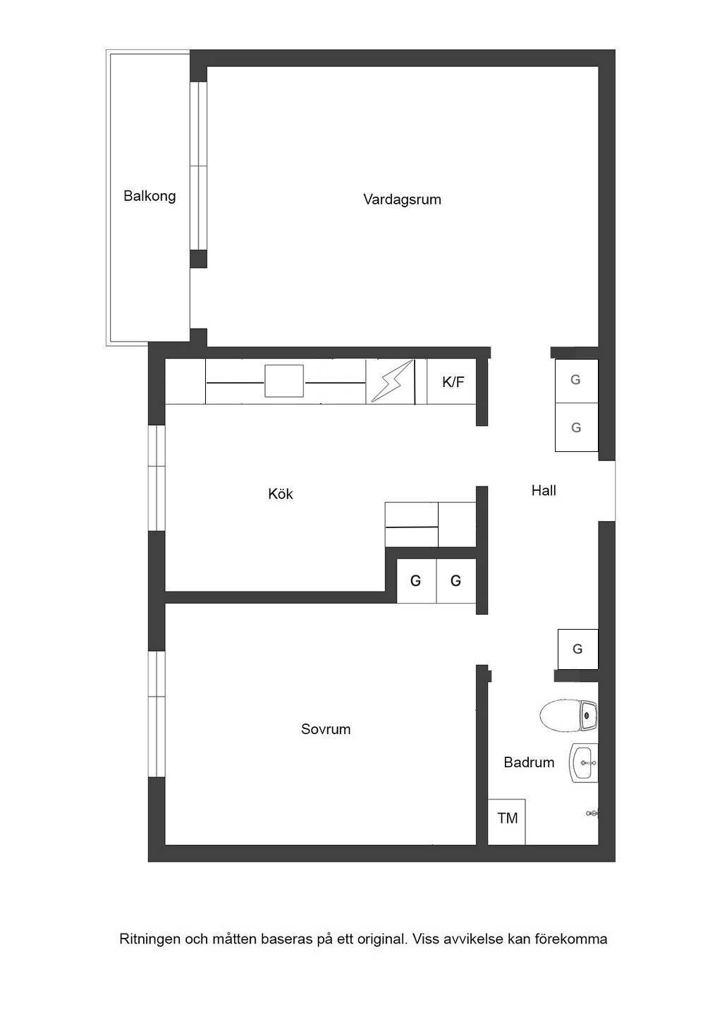 2 rum Lägenhet på Floragatan 27B Lidköping Lidköpings kommun - bild 15
