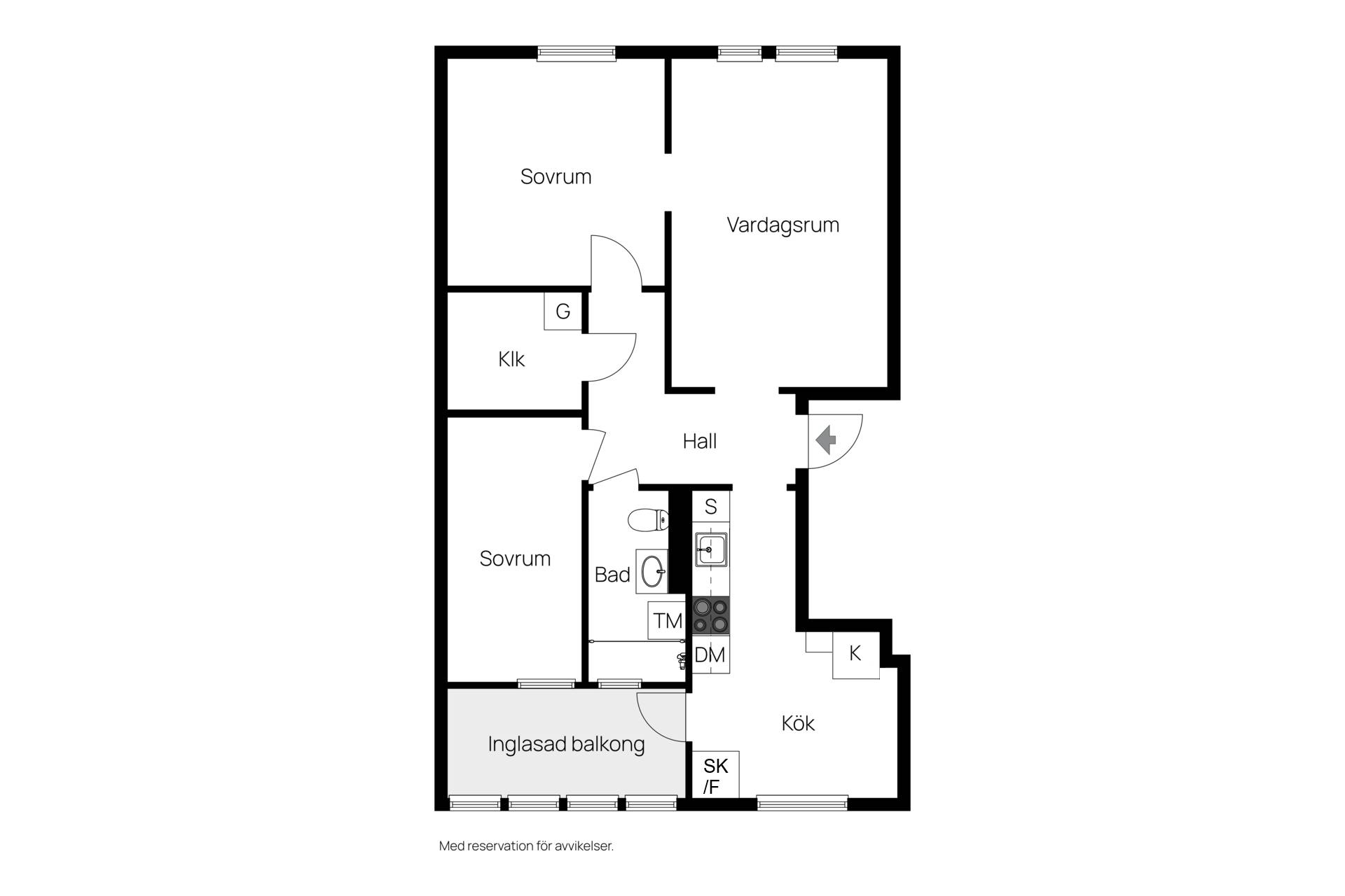 3 rum Lägenhet på Skogsmilsgatan 11, 3tr Kaverös Göteborgs kommun - bild 24