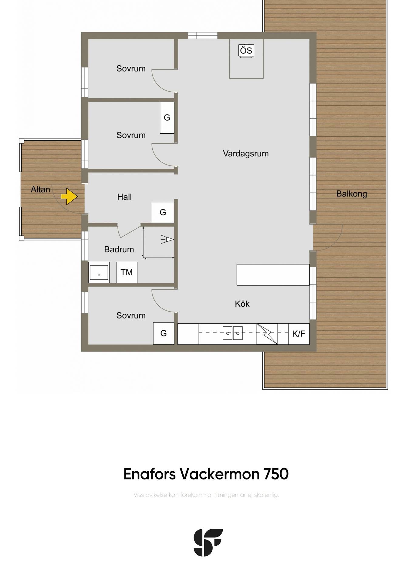 4 rum Villa på Enafors Vackermon 750 Duved Åre kommun - bild 23