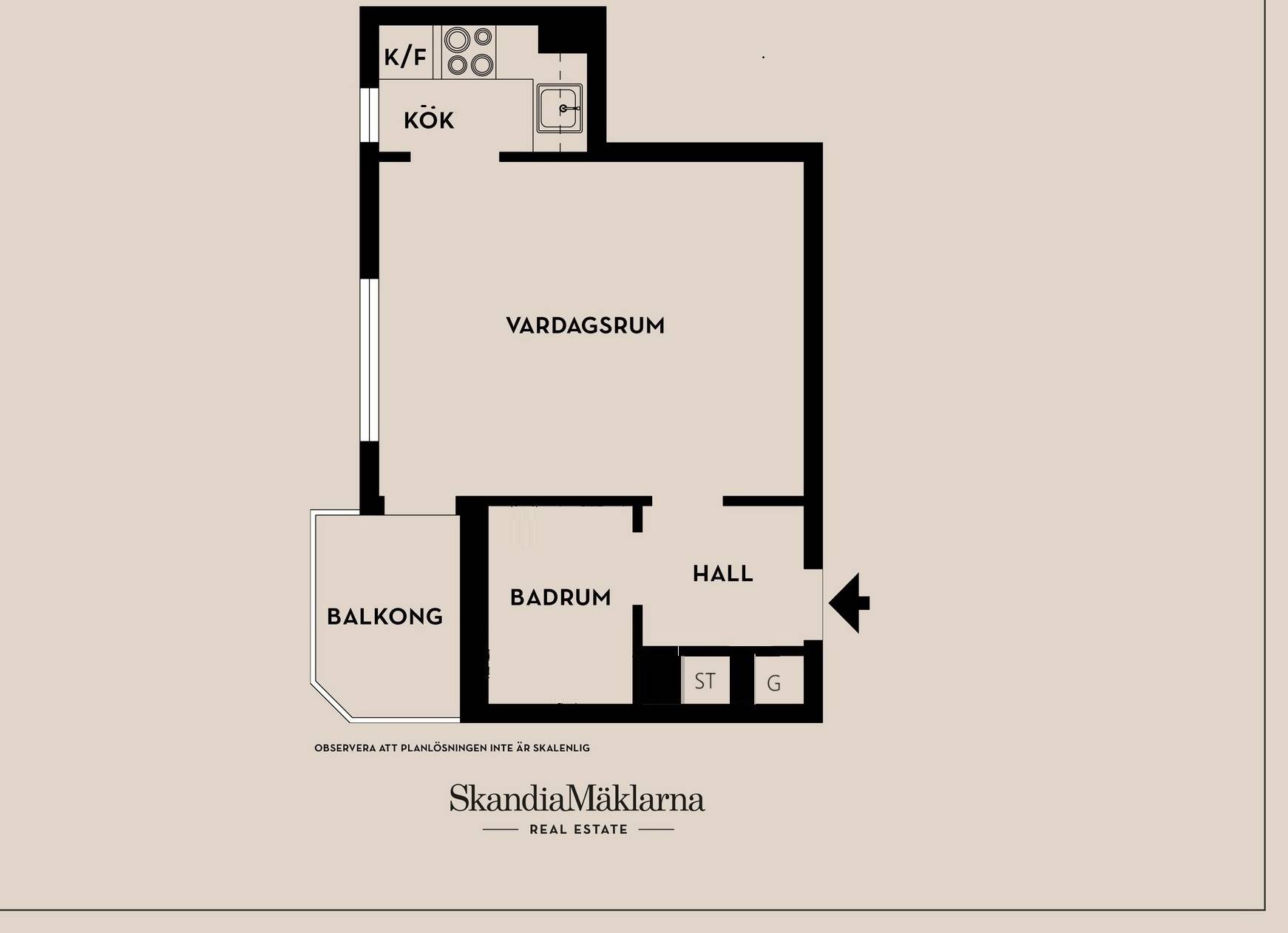 1 rum Lägenhet på Kopparvägen 19 Kallhäll Järfälla kommun - bild 18