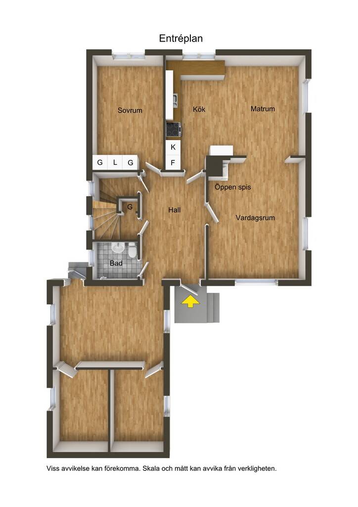 8 rum Villa på Valknyttsvägen 49 Bosvedjan Sundsvalls kommun - bild 33