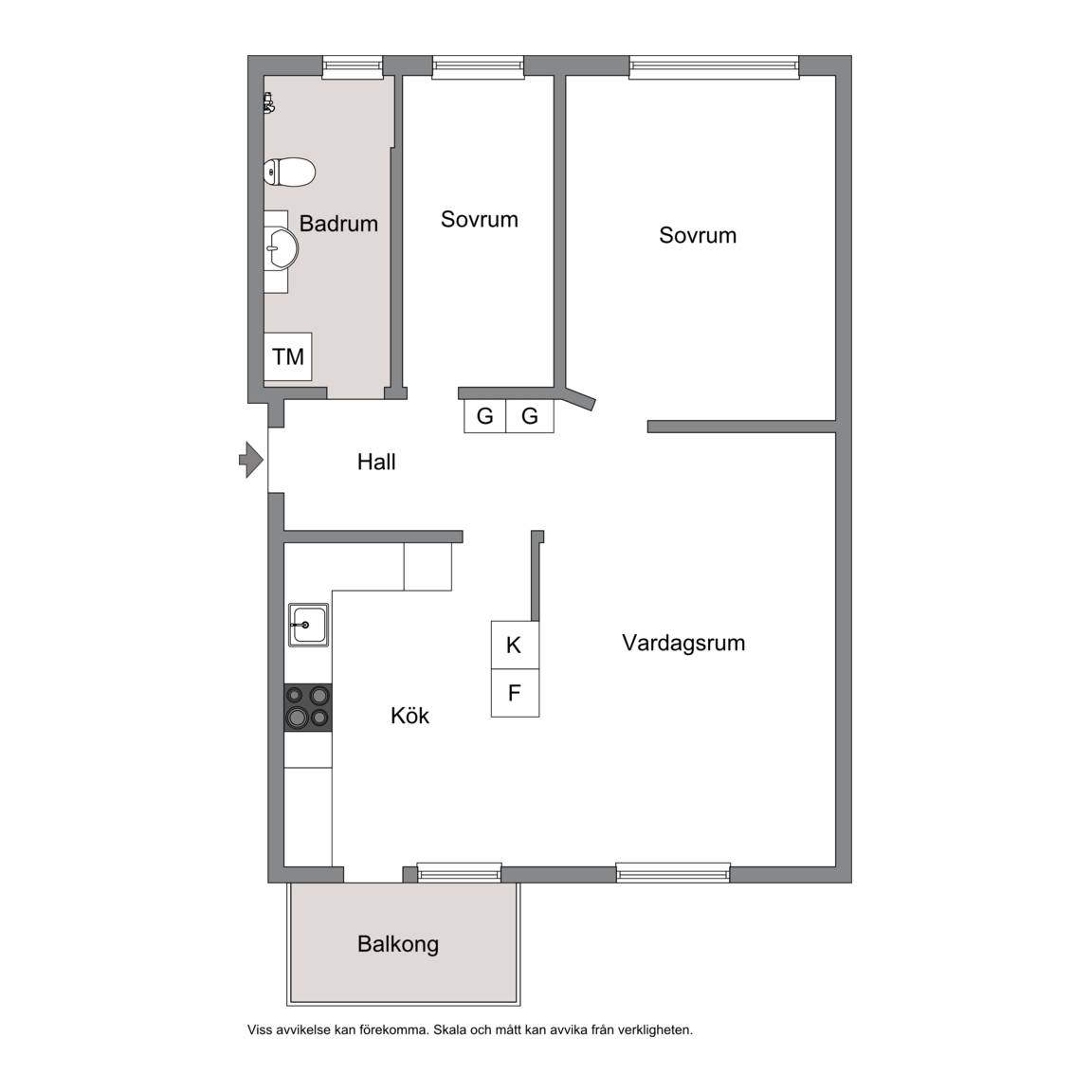 3 rum Lägenhet på Borgågatan 8, vån 5 av 5 Akalla Stockholms kommun - bild 21