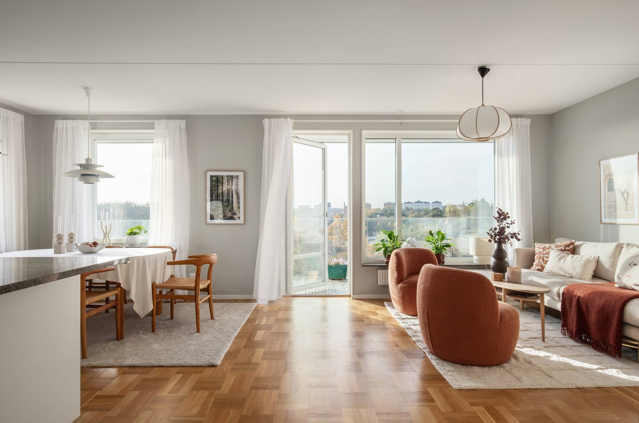 4 rum lägenhet på Tre kronors väg 4, 3 tr Kvarnholmen, Nacka kommun - bild 1