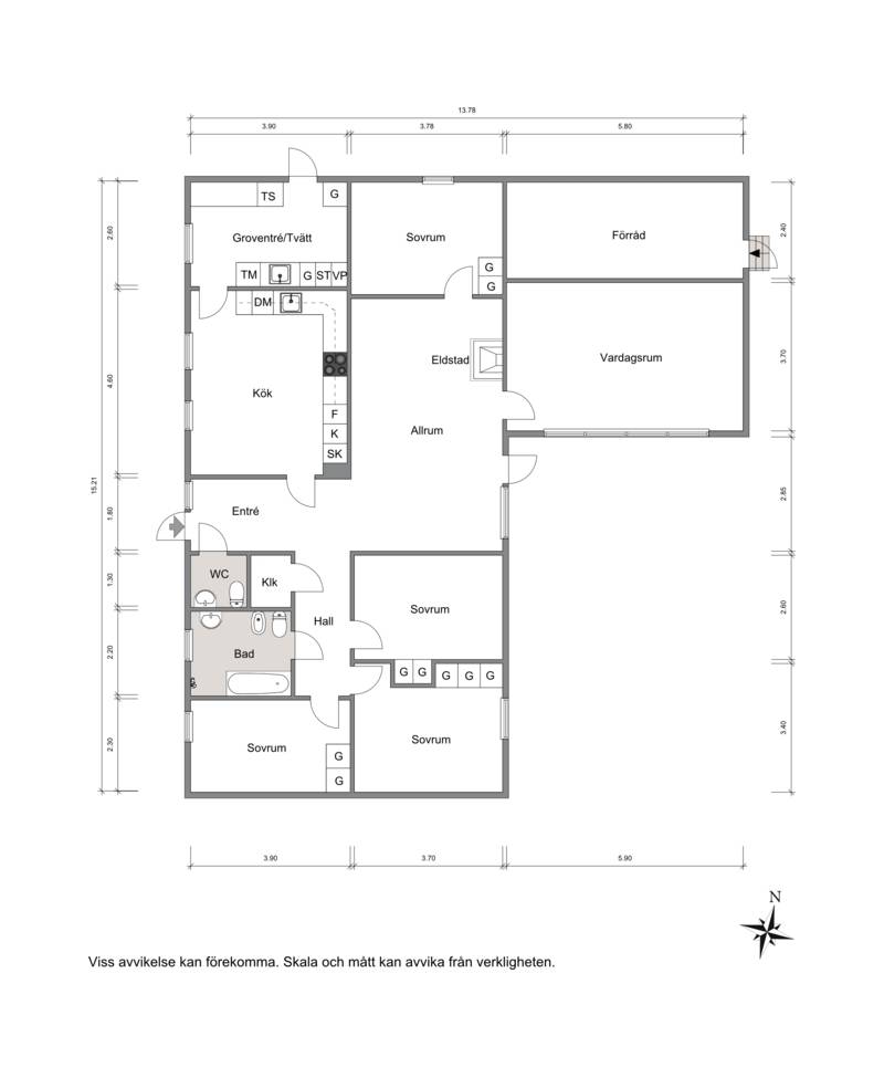 6 rum Villa på Larsvägen 1 Osby Osby kommun - bild 22