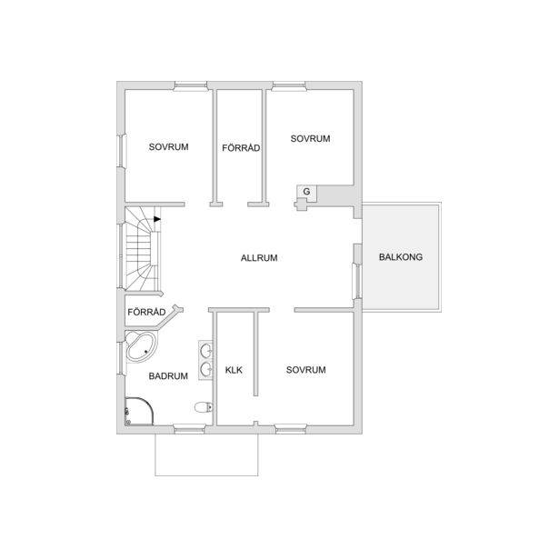 8 rum Villa på Verkstadsvägen 137 Motala Verkstadsområdet Motala kommun - bild 55