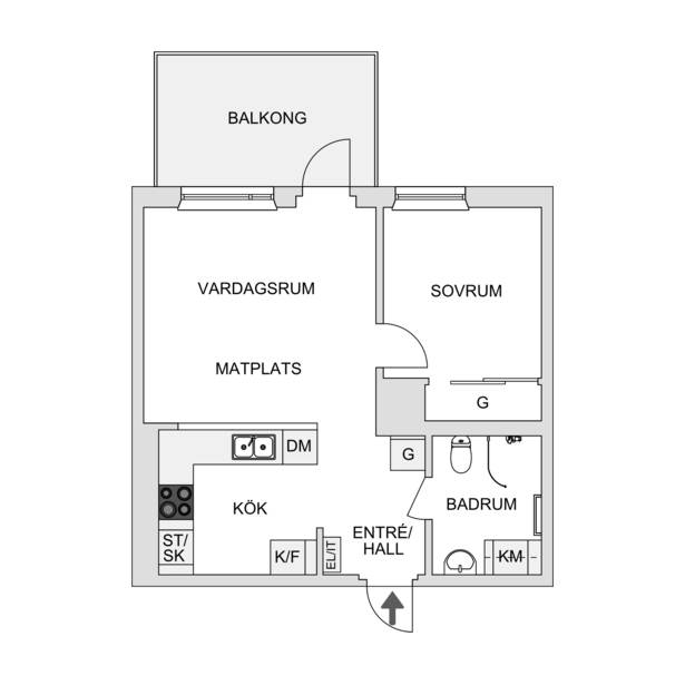 2 rum Lägenhet på Torpe gränd 13 Centrum Kungälvs kommun - bild 35