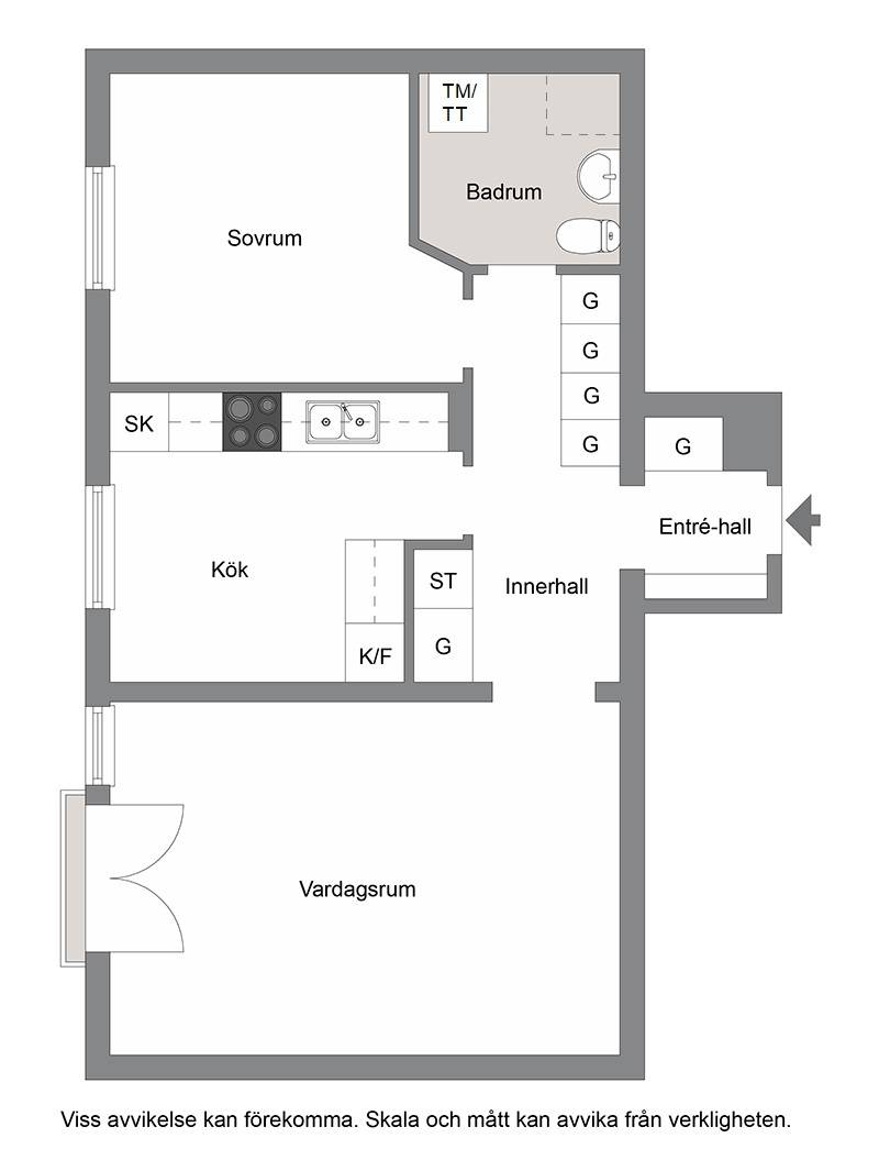 2 rum Lägenhet på Brommavägen 8, 3tr Vireberg Solna kommun - bild 15