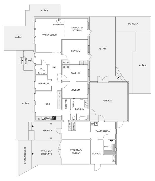 7 rum Villa på Andromedavägen 7B Tuna Österåkers kommun - bild 74