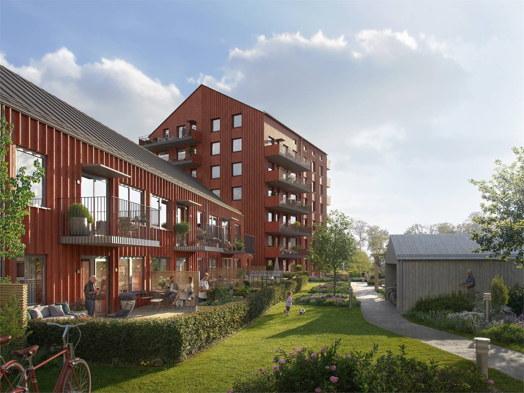 3 rum lägenhet på Flyttfågelvägen 2H Lindome | Fågelsten, Mölndals kommun - bild 1