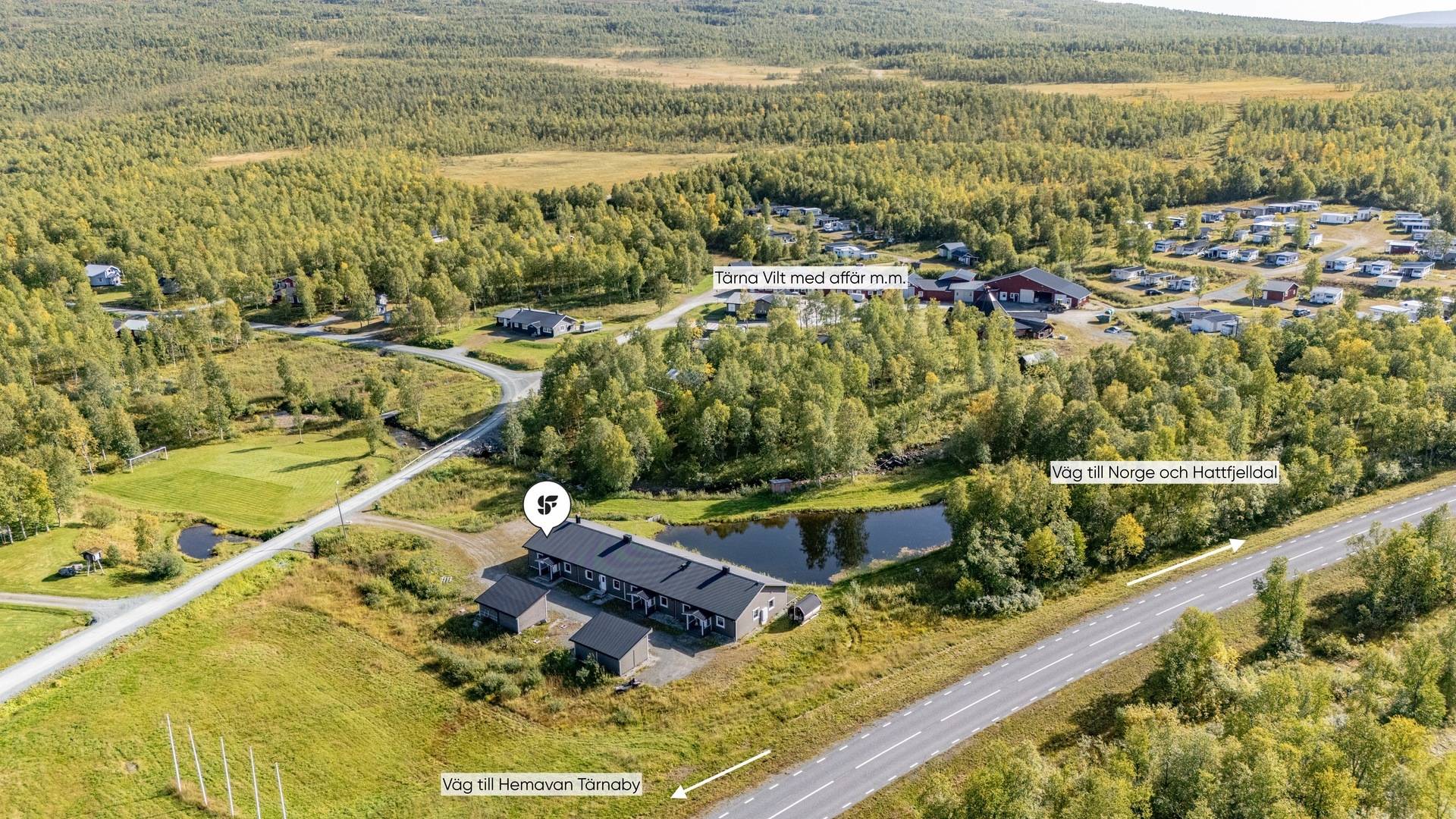 4 rum Radhus på Boxfjäll 500A Tärnaby Storumans kommun - bild 40