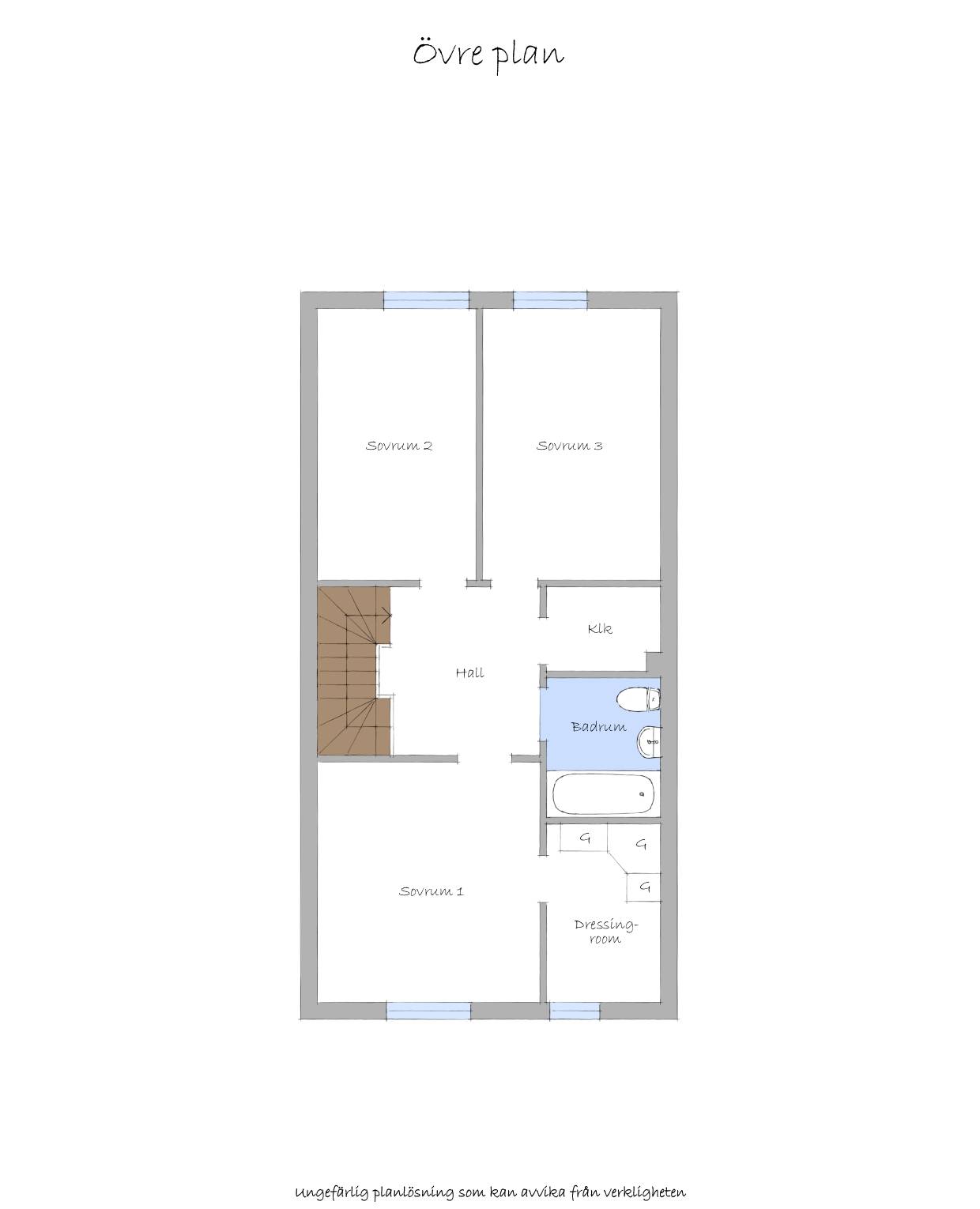 4 rum Radhus på Mosshagestigen 57 Salem Salems kommun - bild 33
