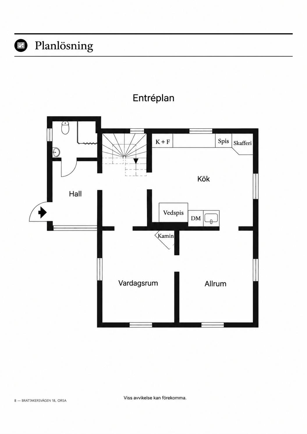 4 rum Villa på Brättåkersvägen 18 Viborg Orsa kommun - bild 41