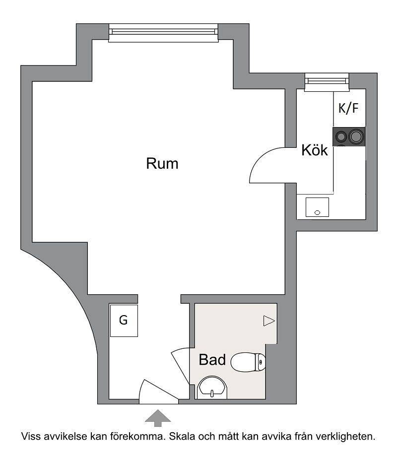 1 rum Lägenhet på Sankt Eriksgatan 41, 5 tr Fridhemsplan Stockholms kommun - bild 15