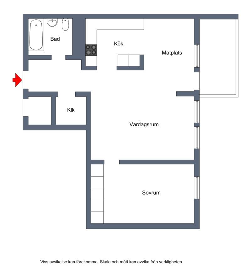 2 rum Lägenhet på Norrskensbacken 7 Östra Tullingeberg Botkyrka kommun - bild 15