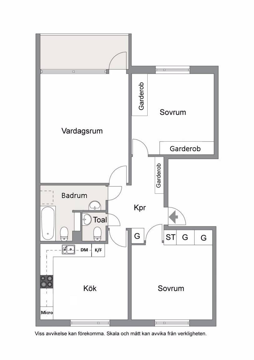3 rum Lägenhet på Jonstorpsvägen 6 Huvudsta Solna kommun - bild 26