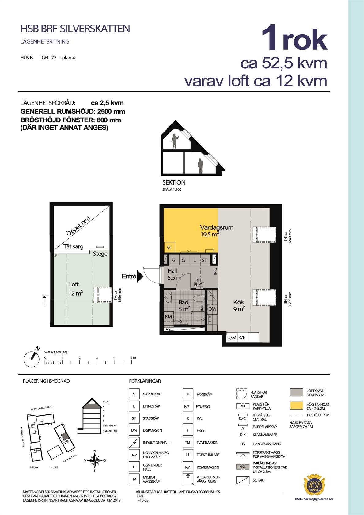 1 rum Lägenhet på Skattsökargränd 8B - 1 rok + loft Sigtuna Stadsängar Sigtuna kommun - bild 16