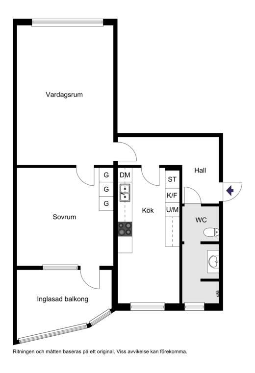 2 rum Lägenhet på Ragnvallagatan 34B Ragnvalla Helsingborgs kommun - bild 17