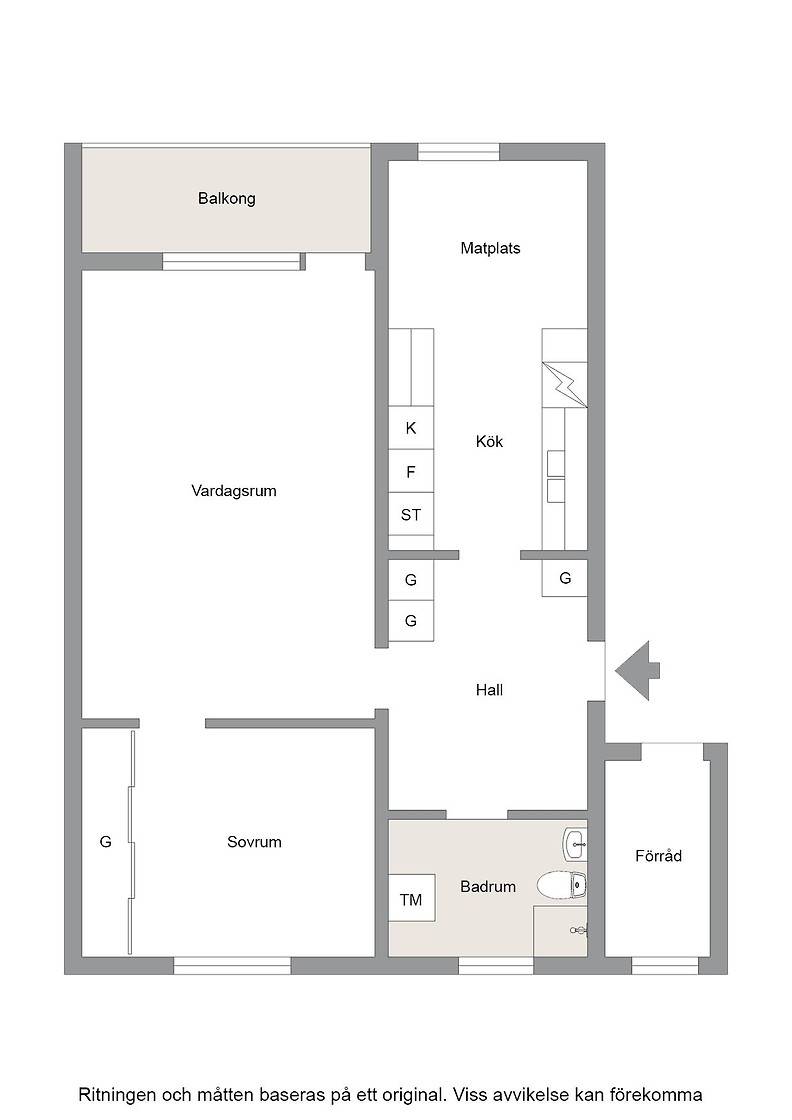 2 rum Lägenhet på Skyttegatan 8B Karstorp Västerviks kommun - bild 21