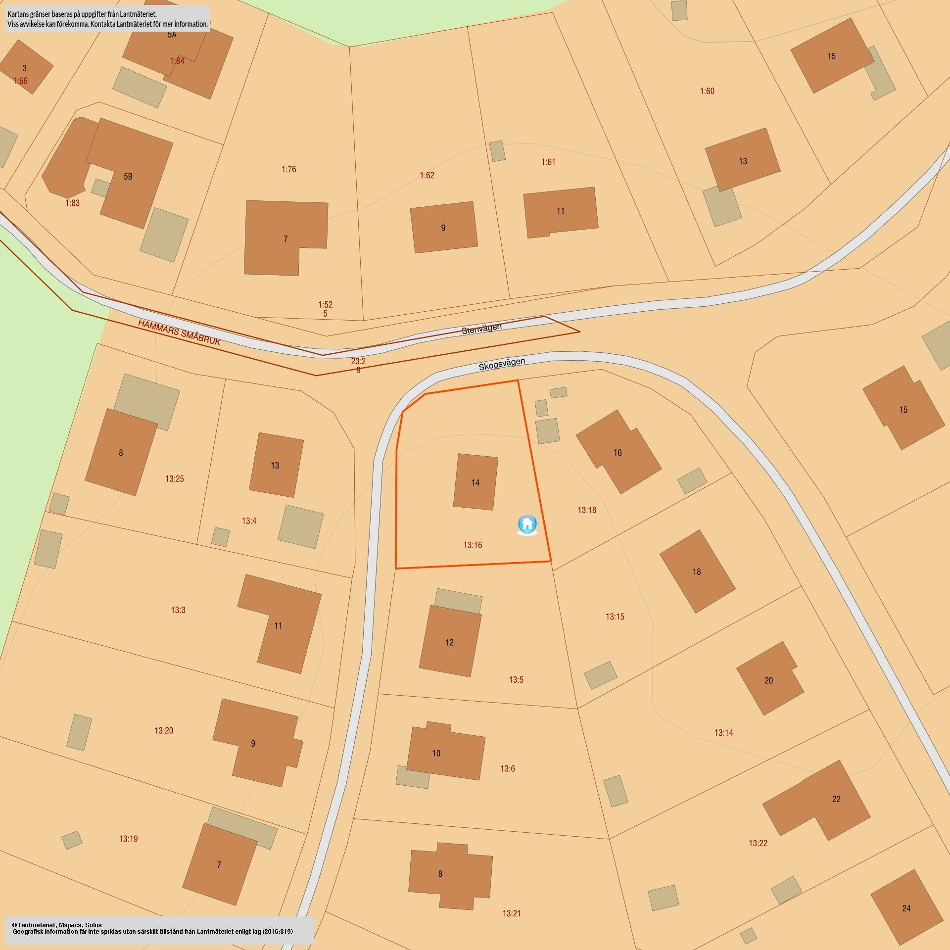 4 rum Villa på Skogsvägen 14 Krigslida Haninge kommun - bild 51