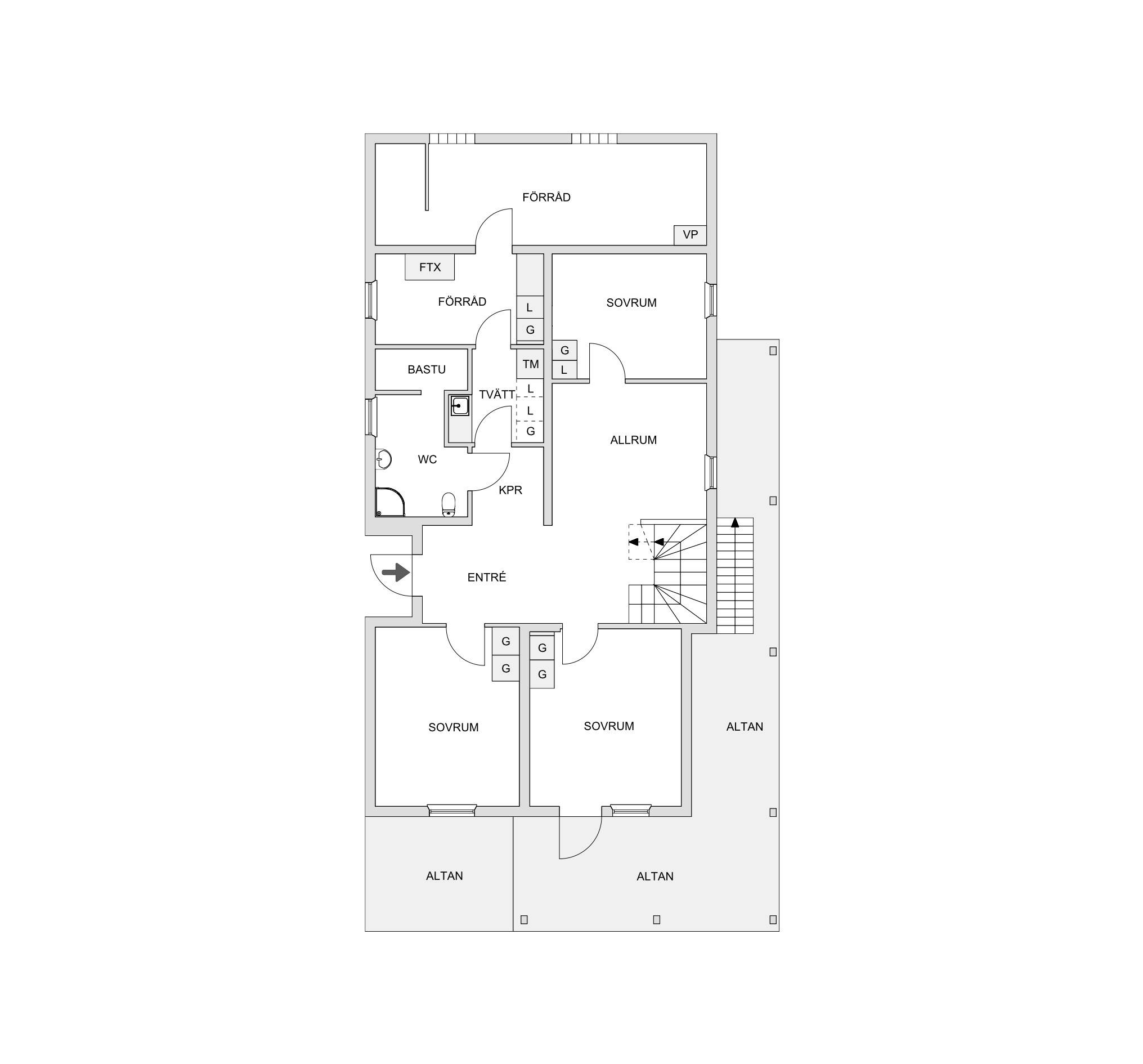 7 rum Villa på Ravesta 136 Arnäsvall Örnsköldsviks kommun - bild 45