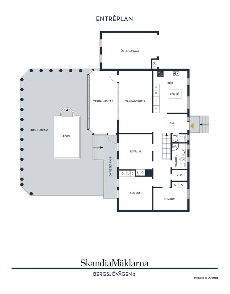 6 rum Villa på Bergsjövägen 3 Nära centrala Hassela. Nordanstigs kommun - bild 40