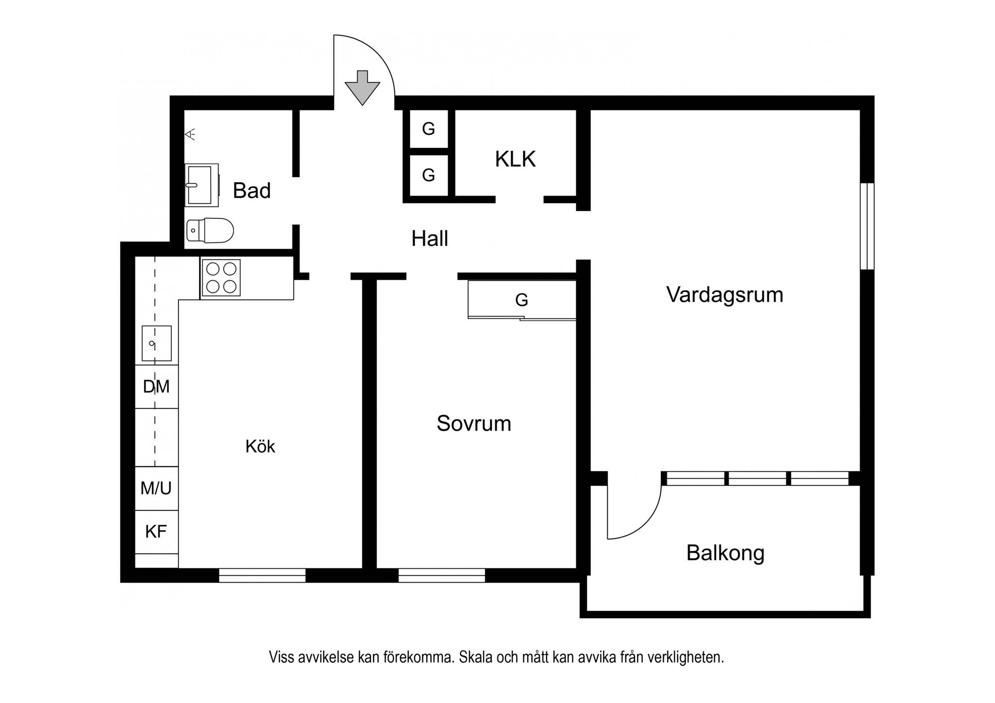 2 rum Lägenhet på Serenadgatan 30 Almvik Malmö kommun - bild 33