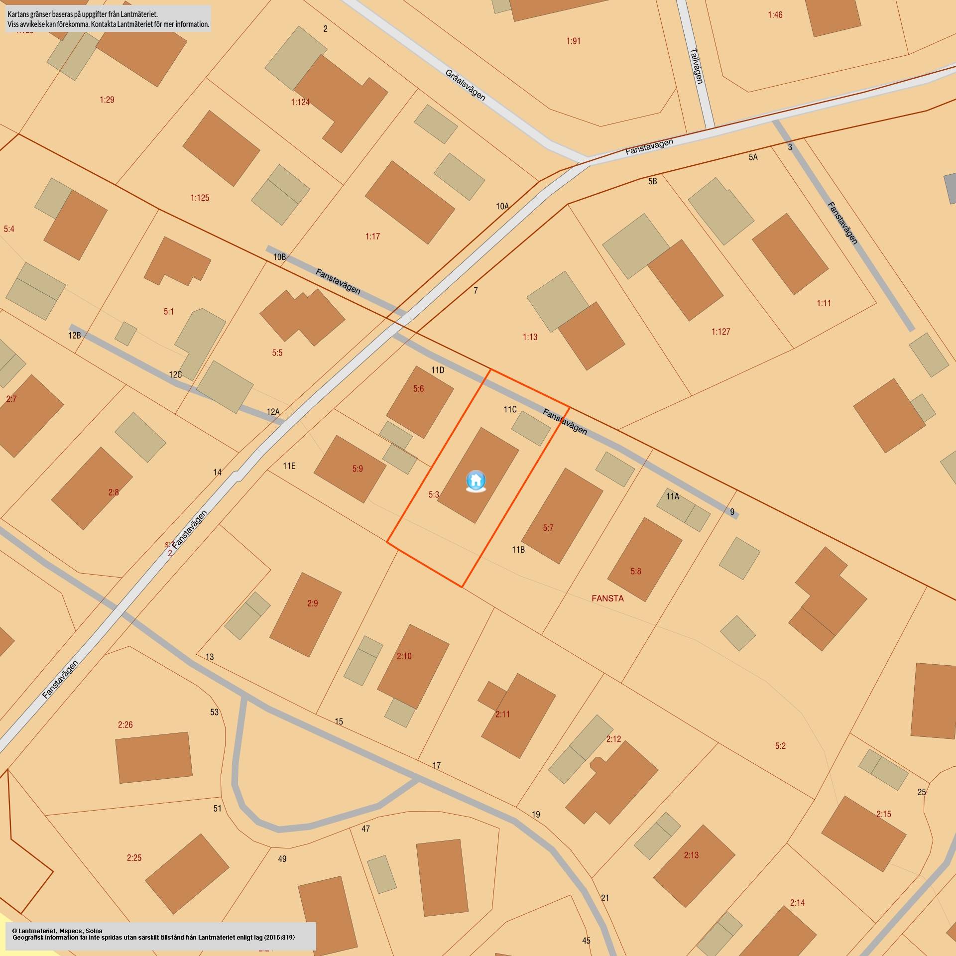 5 rum Villa på Fanstavägen 11C Lövstalöt Uppsala kommun - bild 39