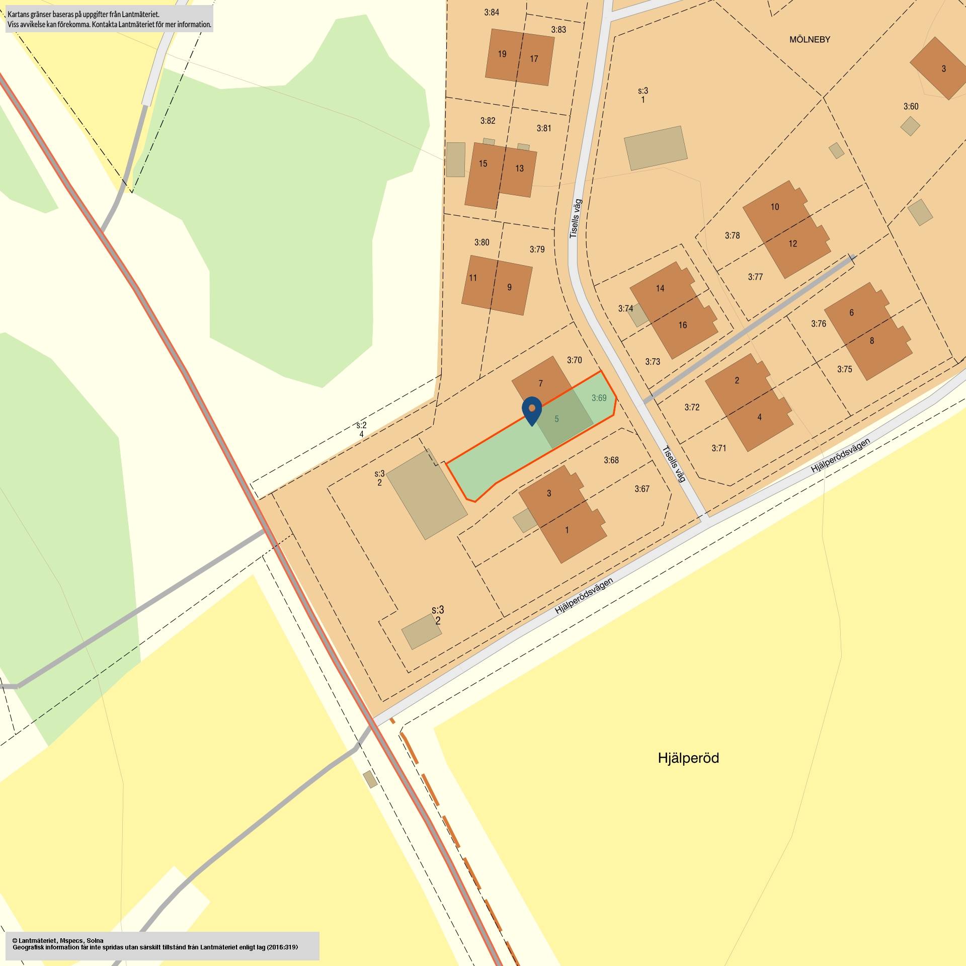 3 rum Parhus på Tisells väg 5 Svanesund Orust kommun - bild 45
