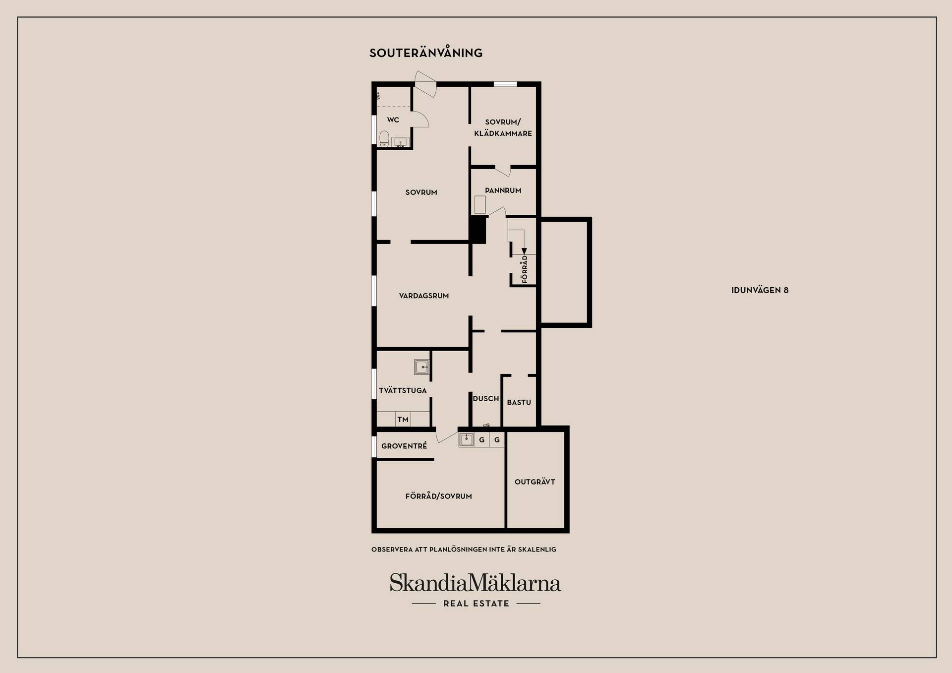 7 rum Villa på Idunvägen 8 Igelboda Nacka kommun - bild 33