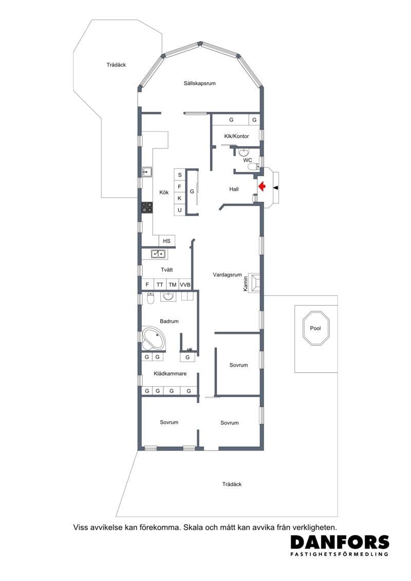 5 rum Villa på Blåbärsvägen 6 Mellbystrand Laholms kommun - bild 26