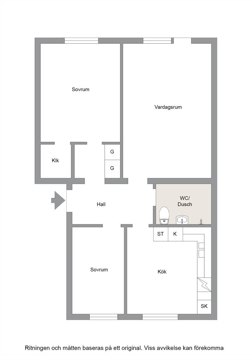 3 rum Lägenhet på Riksbyggevägen 2 B Skultorp Skövde kommun - bild 17