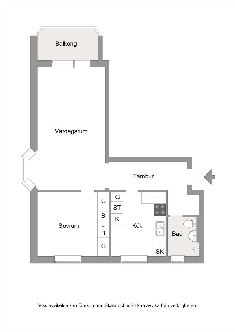 2 rum Lägenhet på Åsgårdsvägen 31A Skogsbo Avesta kommun - bild 22