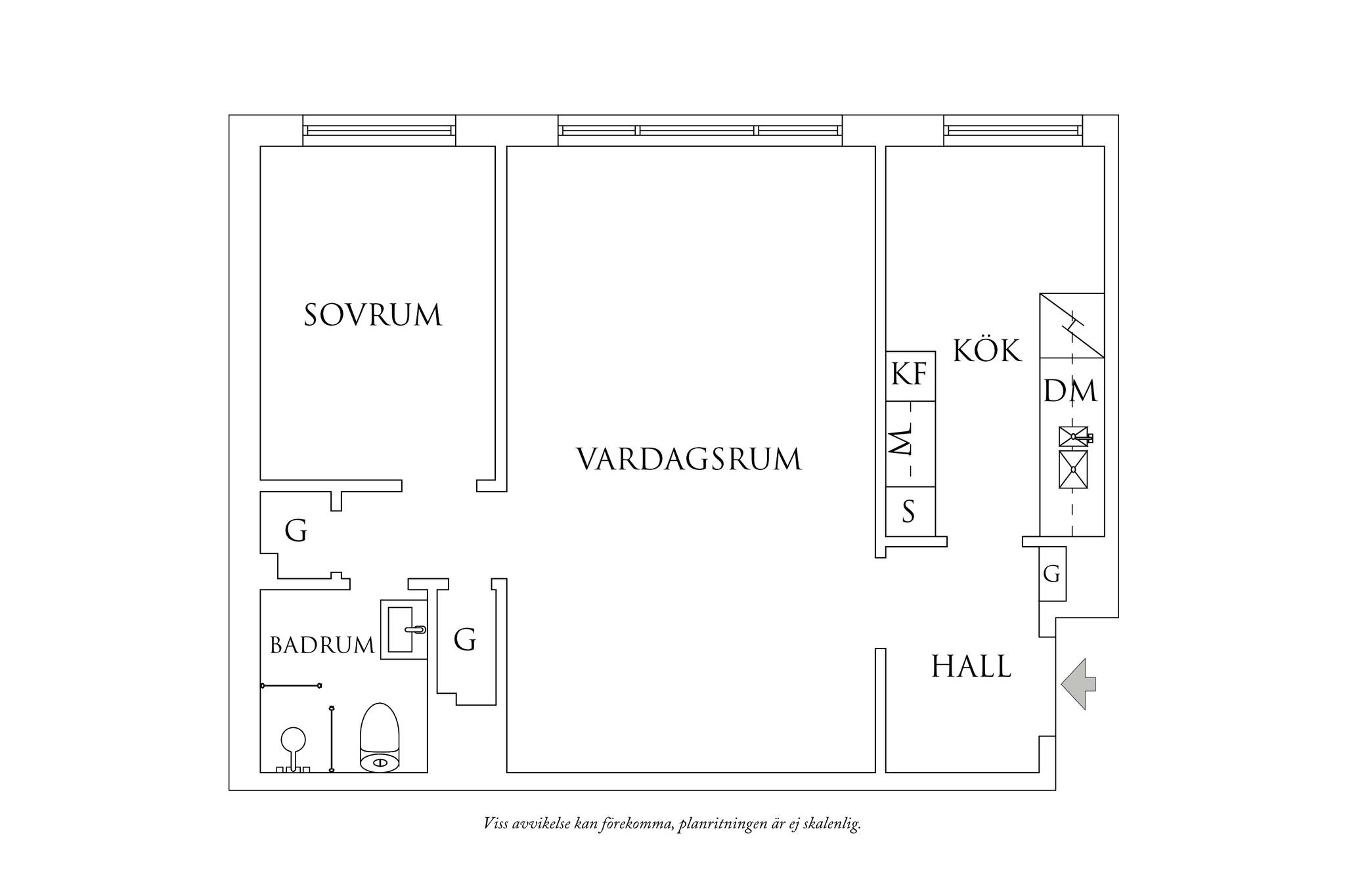 2 rum Lägenhet på Von Gerdesgatan 3 Johanneberg Göteborgs kommun - bild 23
