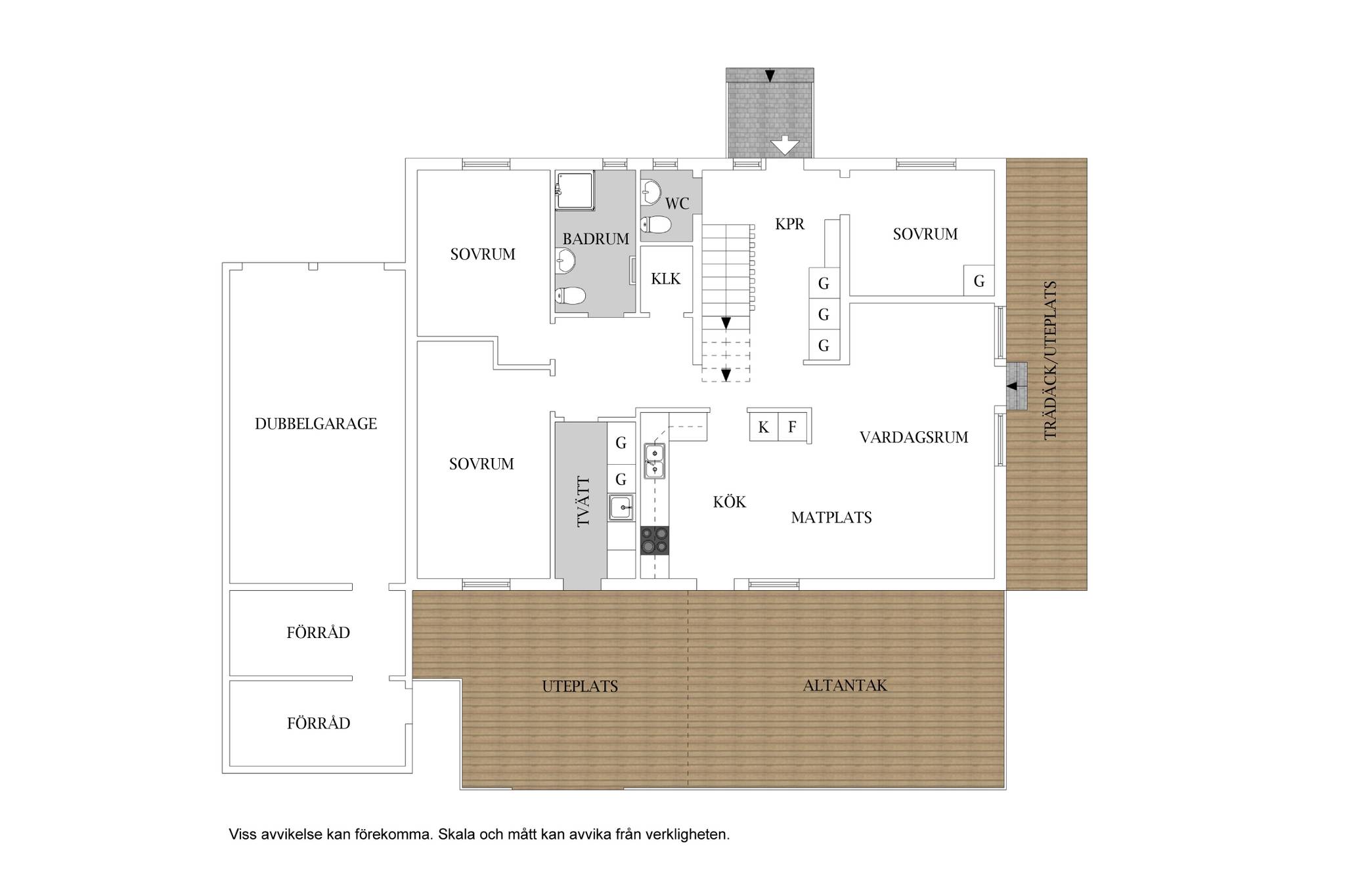 6 rum Villa på Strängvägen 15 Oskarström Halmstads kommun - bild 22
