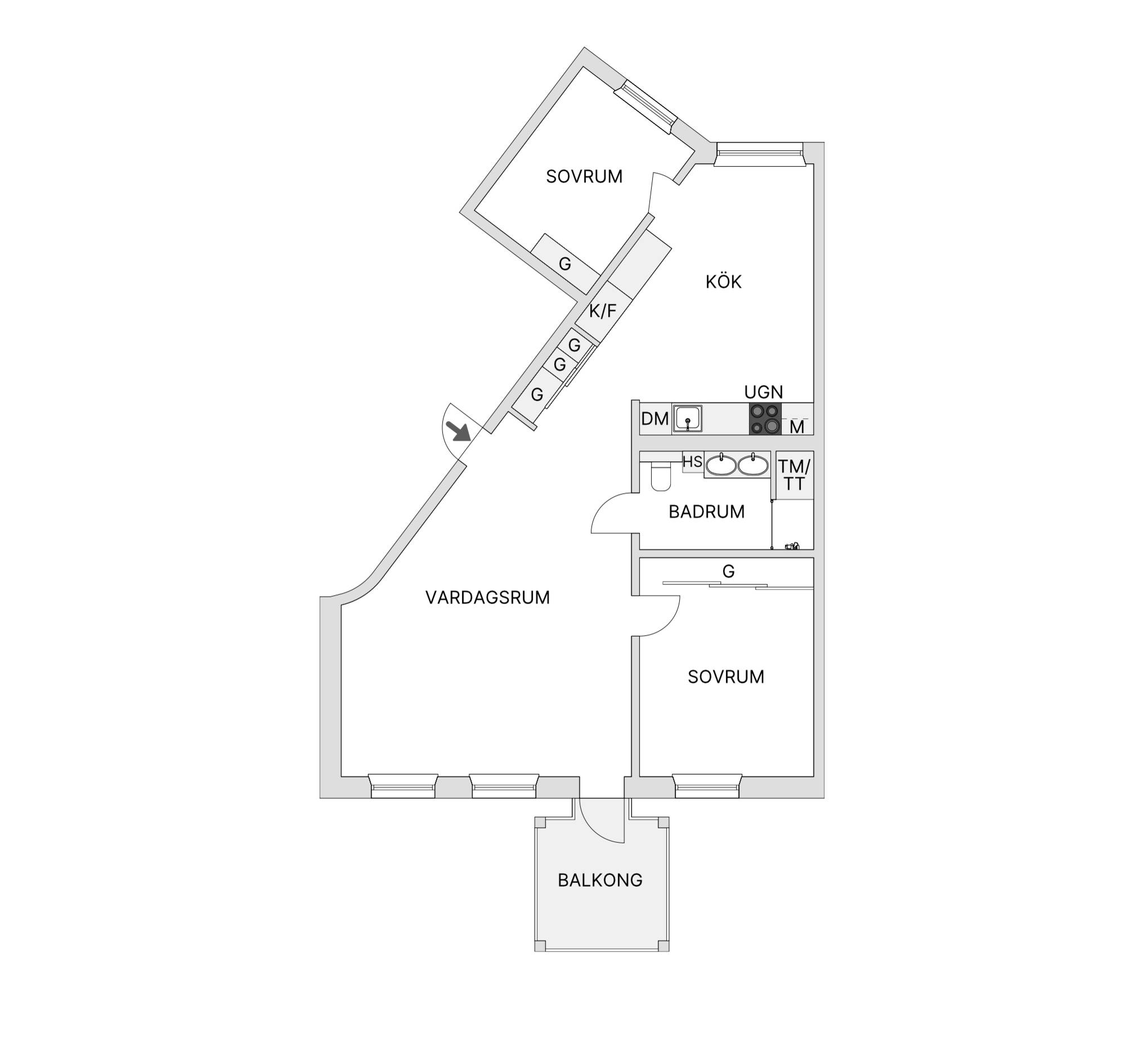 3 rum Lägenhet på Sköldgatan 5 Södermalm - Zinkensdamm Stockholms kommun - bild 33
