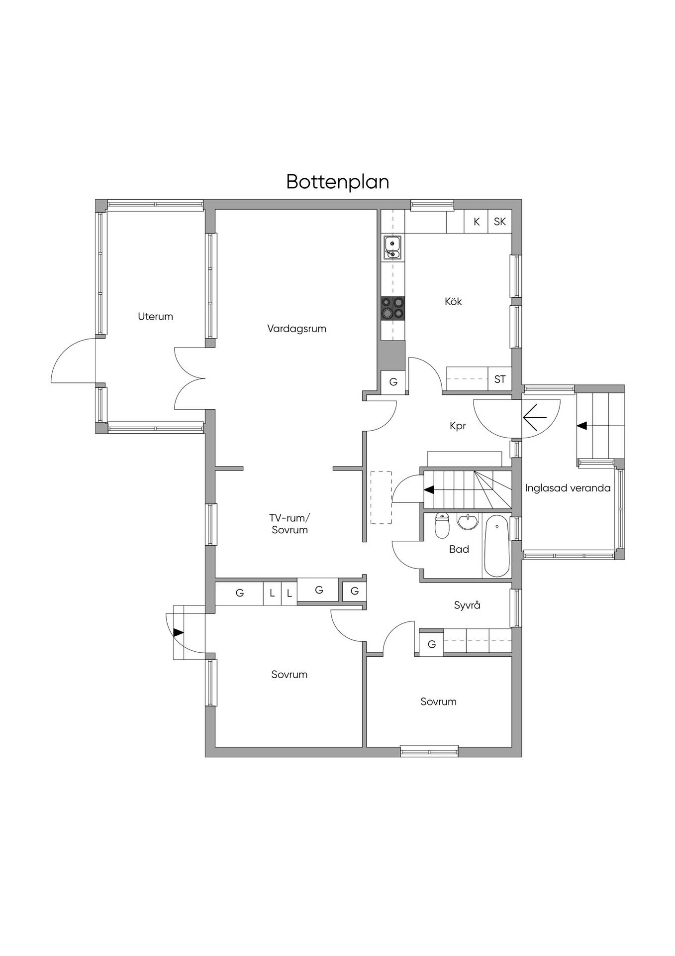 4 rum Villa på Nordanbyvägen 28 Mockfjärd Gagnefs kommun - bild 32