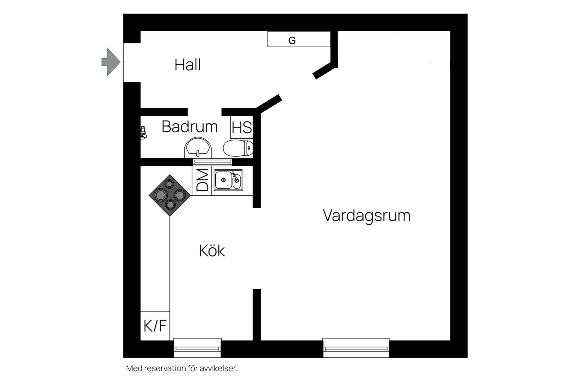 1 rum Lägenhet på Fridhemsgatan 29 B Kungsholmen Stockholms kommun - bild 25