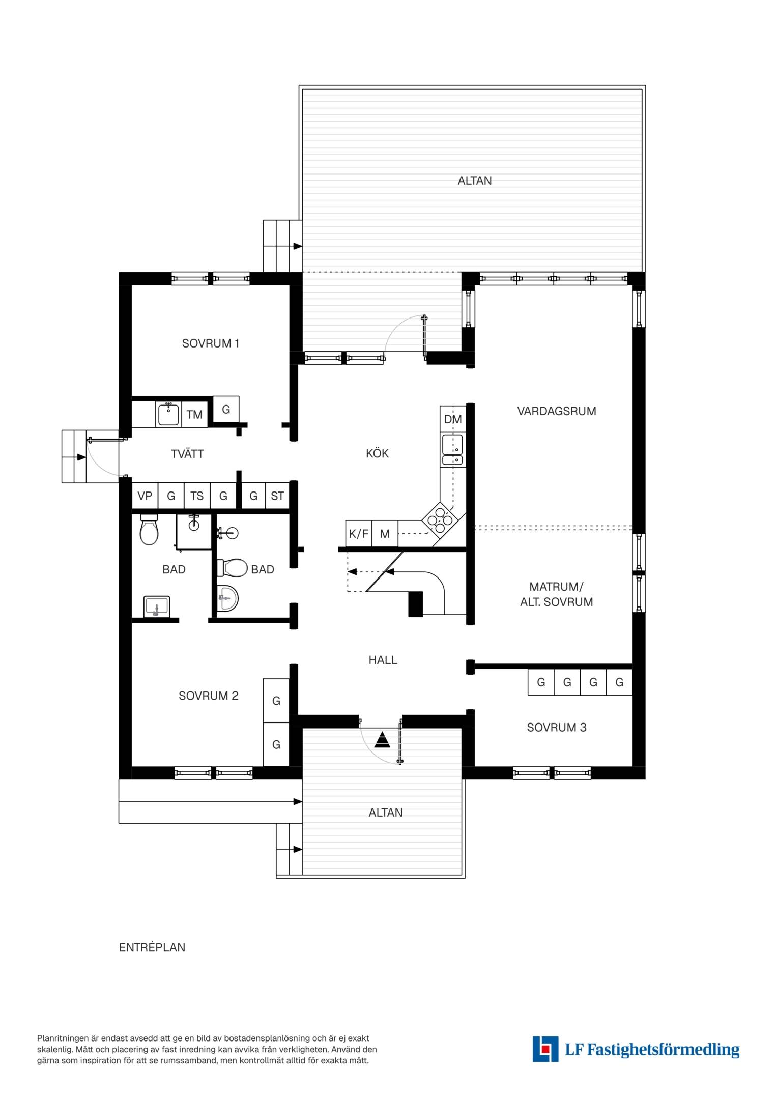 6 rum Villa på Björnbodavägen 20B Vinsta Stockholms kommun - bild 37