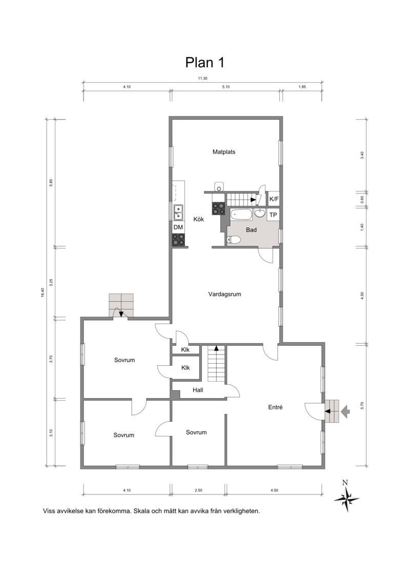 6 rum Villa på Isakstorp 2704 Tyringe Hässleholms kommun - bild 24