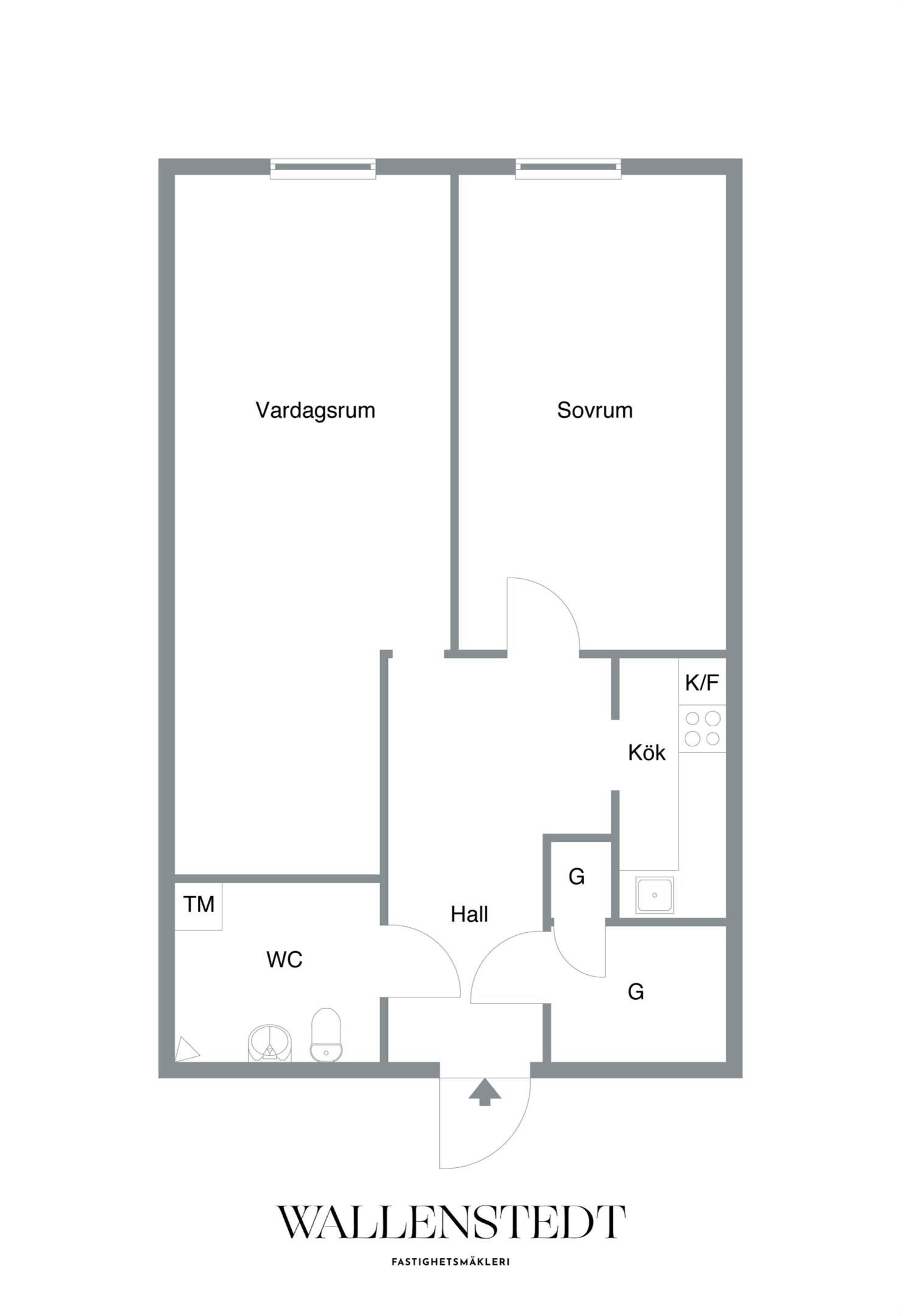 2 rum Lägenhet på Östra Storgatan 24B Centrum Hallsbergs kommun - bild 4