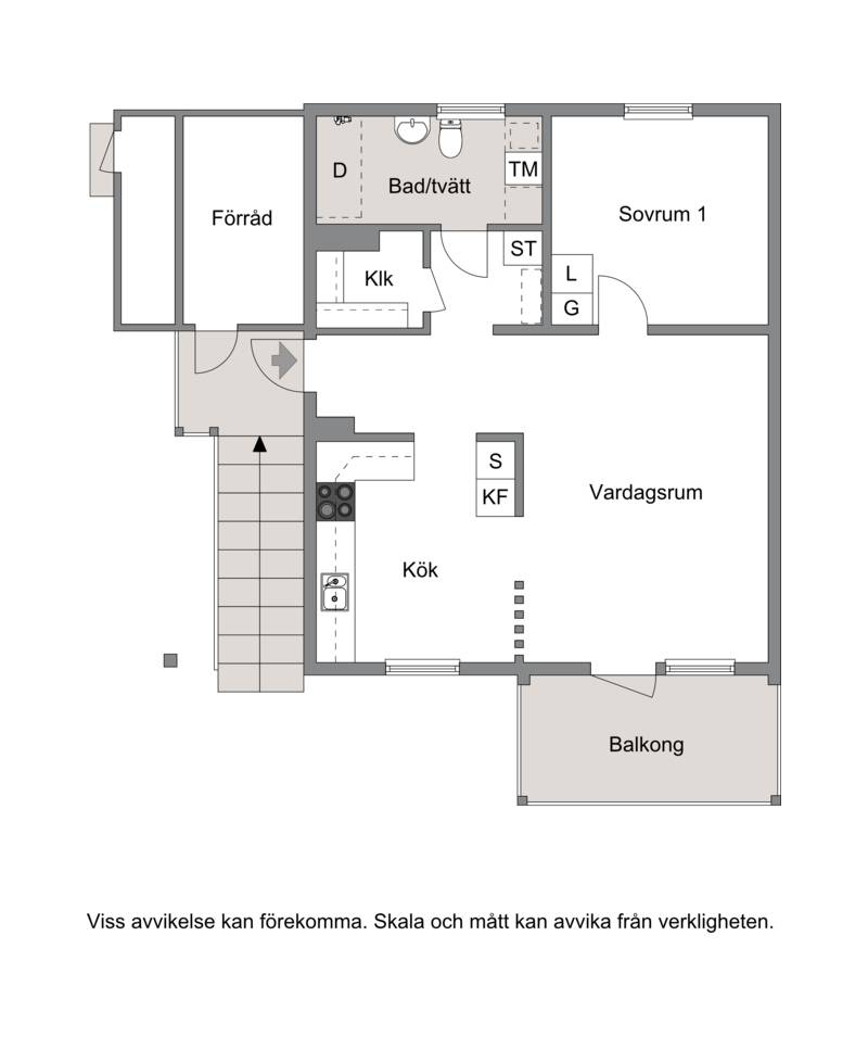 2 rum Lägenhet på Matforsvägen 28B Matfors Sundsvalls kommun - bild 21