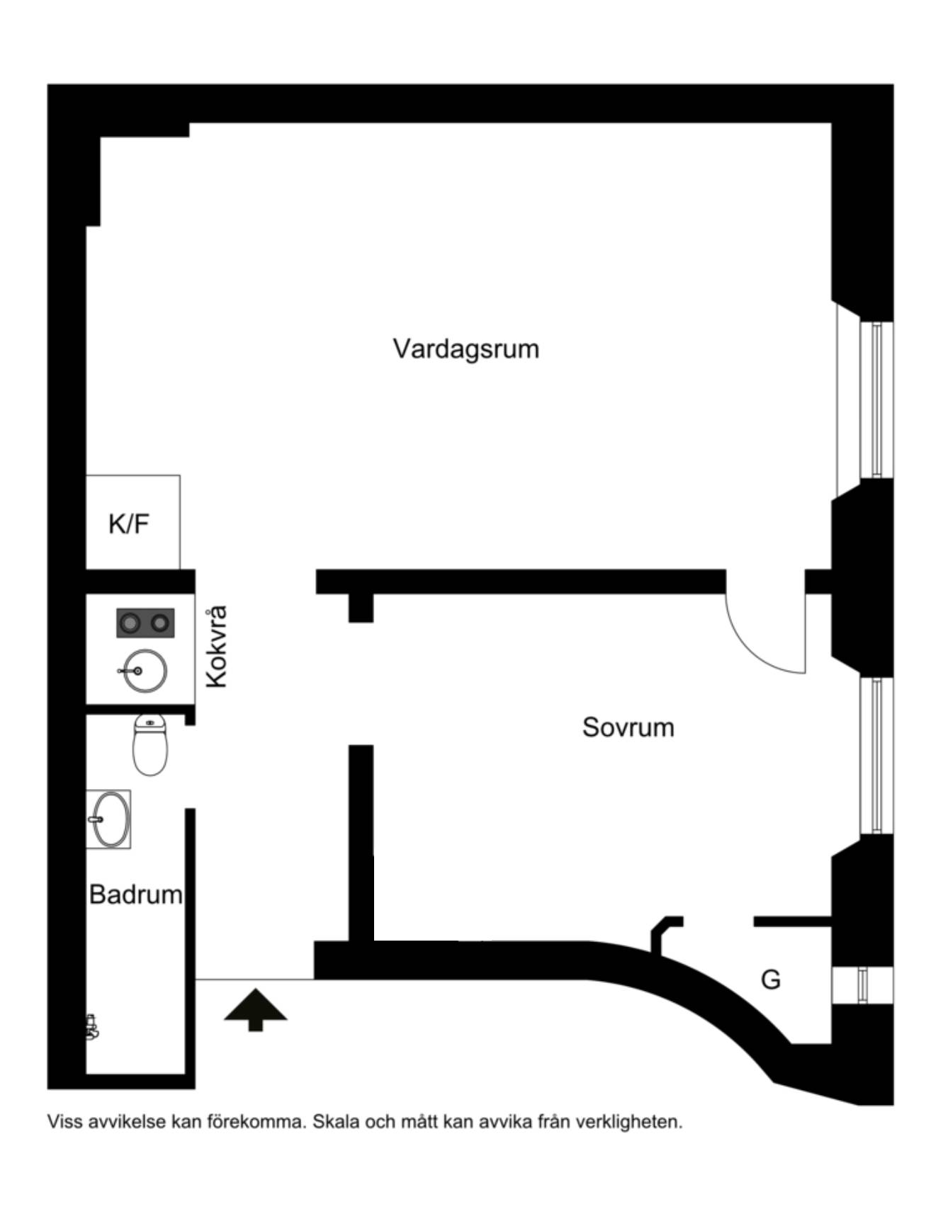 2 rum Lägenhet på Grevgatan 56A Östermalm Stockholms kommun - bild 14