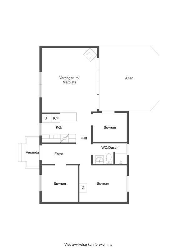 4 rum Villa på Vilshärads Timotejväg 3 Vilshärad Halmstads kommun - bild 25