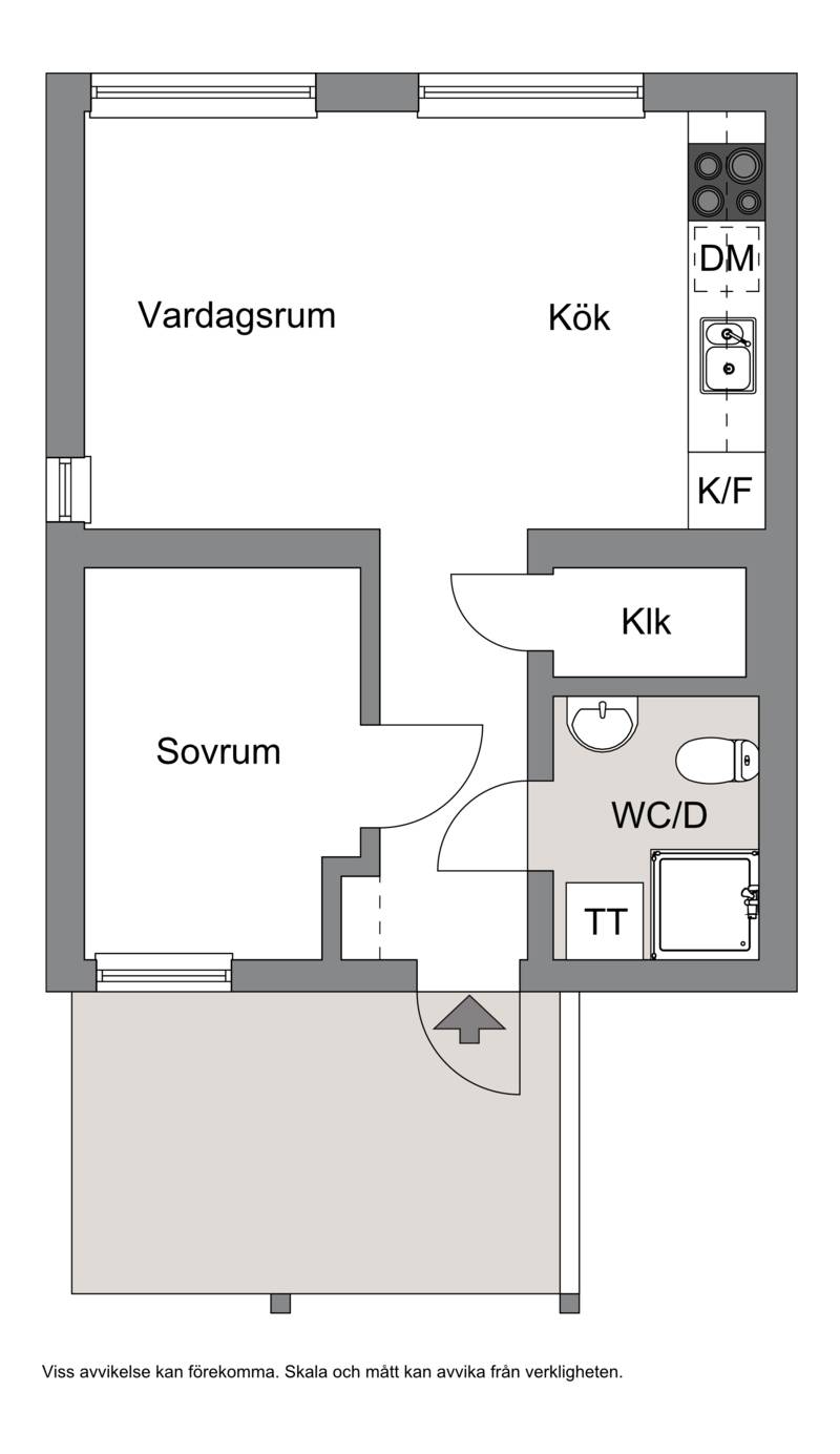 2 rum Lägenhet på Björkhagsvägen 79C, 1 tr. Ormsta Vallentuna kommun - bild 19