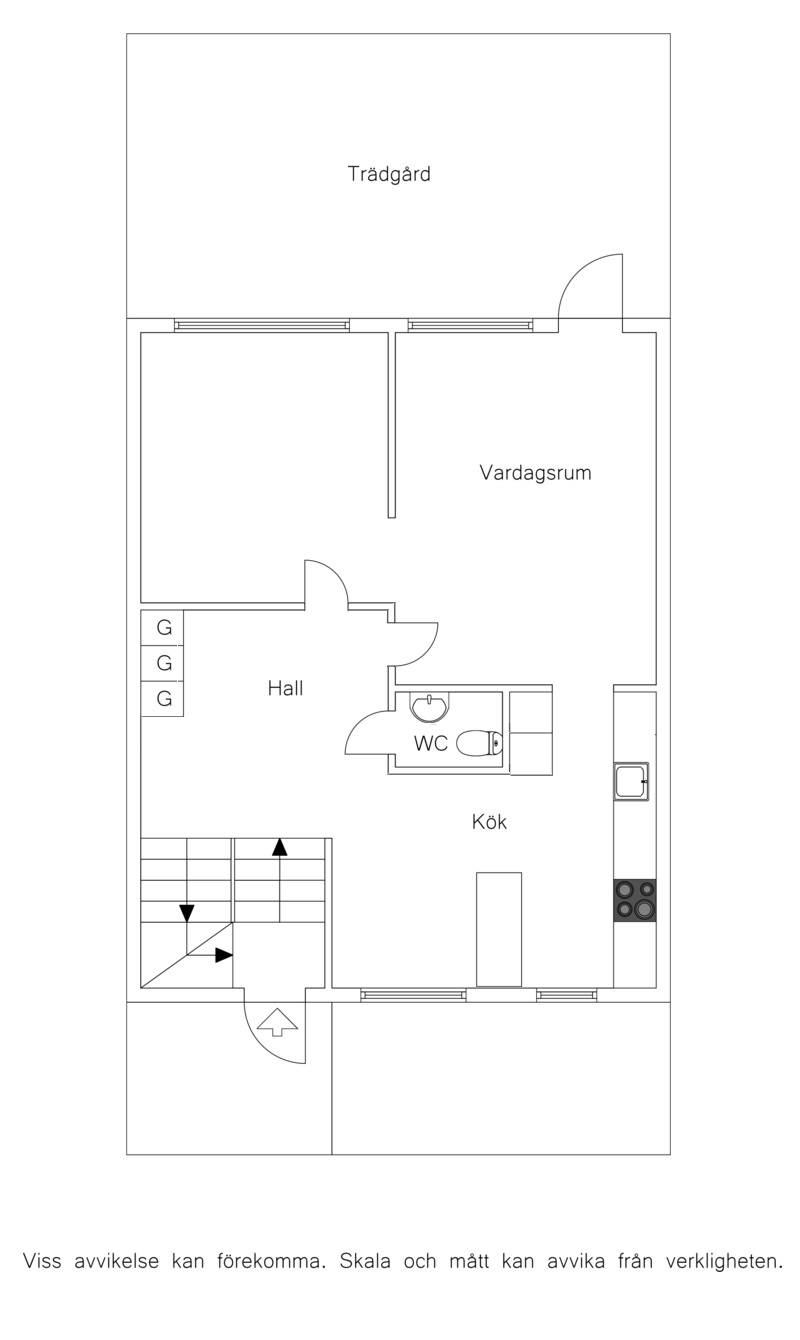 4 rum Radhus på Ringvägen 114 Viken Höganäs kommun - bild 25