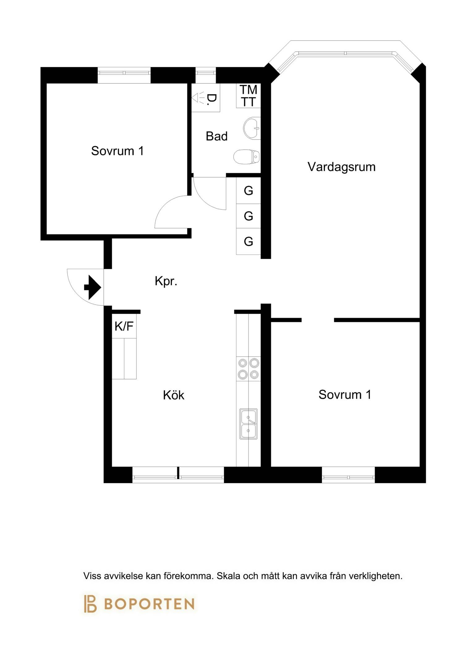 3 rum Lägenhet på Mariehemsvägen 27R Mariehem Umeå kommun - bild 26