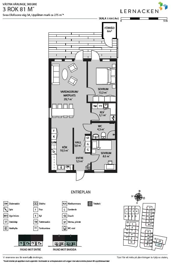 3 rum Lägenhet på Schaggarpsvägen 8C Skegrie Trelleborgs kommun - bild 22