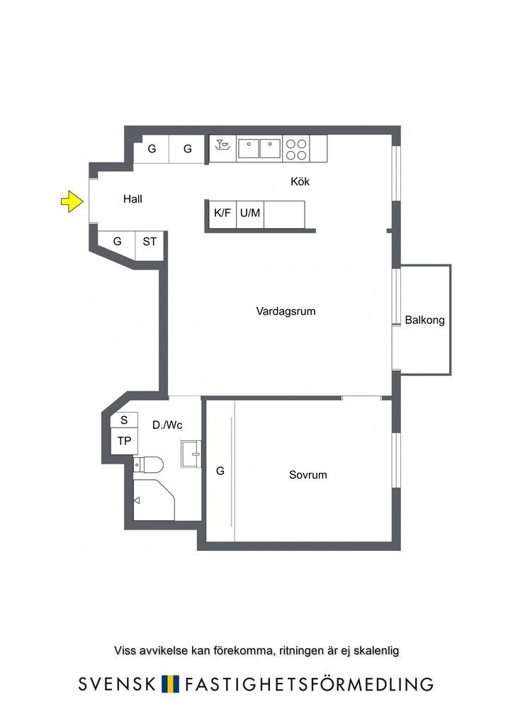 2 rum Lägenhet på Rålambsvägen 21, 4 tr Kungsholmen - Marieberg/Fredhäll Stockholms kommun - bild 23